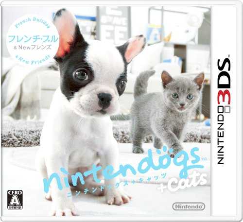[3DS,New3DS]3ds任天猫狗法国斗牛犬与新伙伴中文版下载任天猫狗法国斗牛犬与新伙伴中文版下载