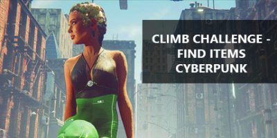 攀爬挑战：寻找赛博朋克物品|官方中文|Climb Challenge – Find Items Cyberpunk|